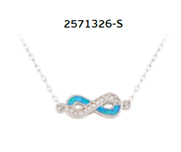 NECKLACE SILVER 925 INFINITE (OPAL)