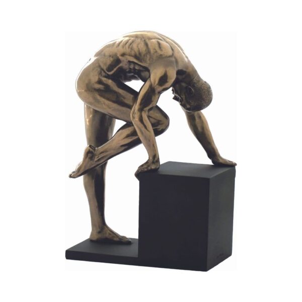 resin-bronze-statues-modern-20.5cm